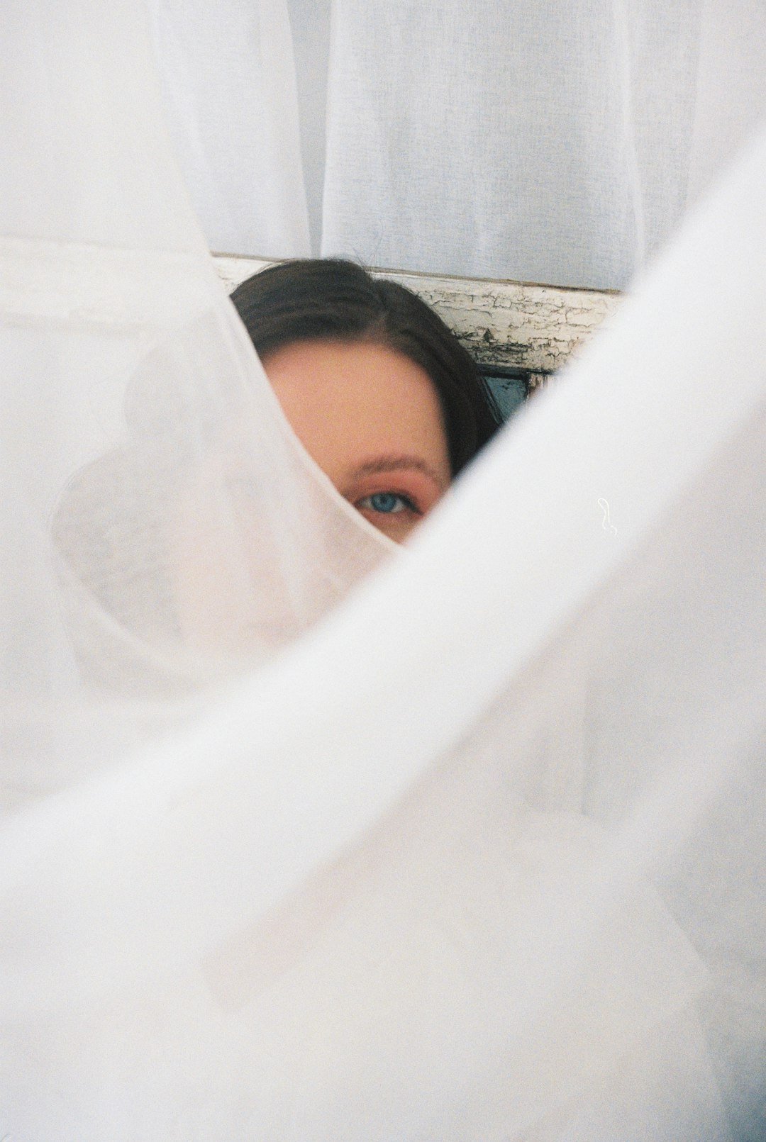 Film photo of a wedding moment